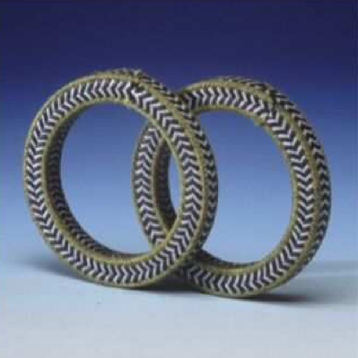 TF-P236 GRAPHITE PTFE AND PTEF MIXED PACKING WITH ARAMID FIBER CORNER 